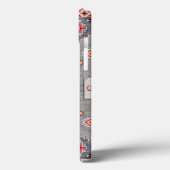 Tijdloze Threads: Erfgoed Boho Marokkaanse geometr Case-Mate iPhone Case (Achterkant / Links)