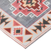 Tijdloze Threads: Erfgoed Boho Marokkaanse geometr Tafelkleed (Gekanteld)