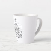 Tijdloze Tree Small Latte Mok | Vakantie Drinkware (Rechterhoek)