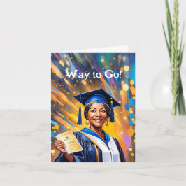 Tijdloze triomf - Uw Afstuderen vieren Kaart