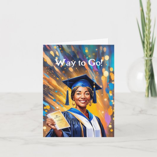 Tijdloze triomf - Uw Afstuderen vieren Kaart (Voorkant)