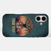 Tijdloze tropische kattenhouding Case-Mate iPhone case (Achterkant (horizontaal))