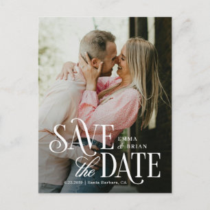 Tijdloze Trouwkaart Save The Date Postkaart