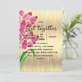 Tijdloze Tulpensamenkomst  Kaart (Staand voorkant)