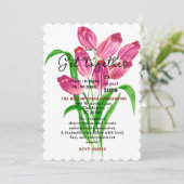 Tijdloze Tulpensamenkomst Kaart (Staand voorkant)