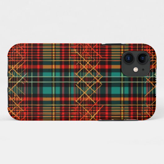 Tijdloze Tweed Case-Mate iPhone Case (Achterkant (horizontaal))