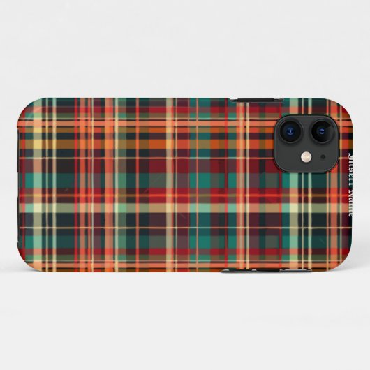 Tijdloze Tweed Case-Mate iPhone Case (Achterkant (horizontaal))
