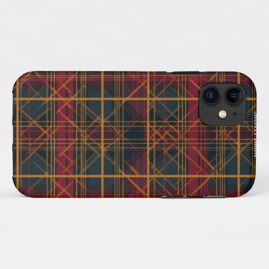 Tijdloze Tweed Case-Mate iPhone Case (Achterkant (horizontaal))