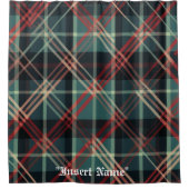 Tijdloze Tweed Douchegordijn (Voorkant)