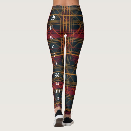 Tijdloze Tweed Leggings (Achterkant)