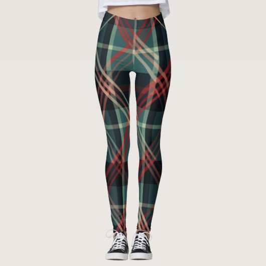 Tijdloze Tweed Leggings (Voorkant)