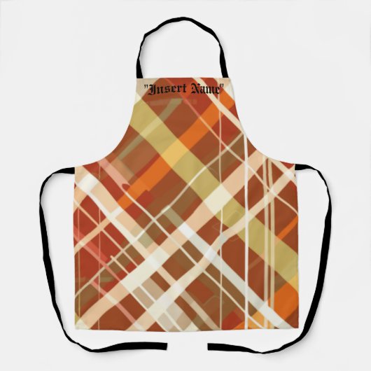 Tijdloze Tweed Schort (Voorkant)