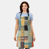 Tijdloze Tweed Schort (Gedragen)