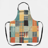 Tijdloze Tweed Schort (Voorkant)