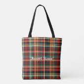 Tijdloze Tweed Tote Bag (Achterkant)