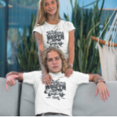 Tijdloze typografie: een retro T-shirt ontwerp