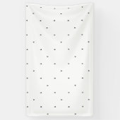 Tijdloze Valentijnselegantie Spandoek (Verticaal)