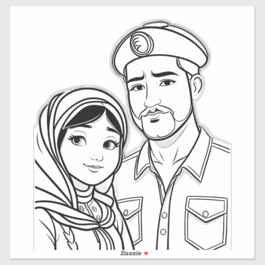 Tijdloze verbinding: een reis van erfgoed sticker (Vel)