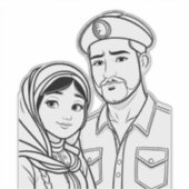 Tijdloze verbinding: een reis van erfgoed sticker (Voorkant)