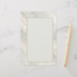 Tijdloze Verfijnde Moderne Luxe Marmer Briefpapier