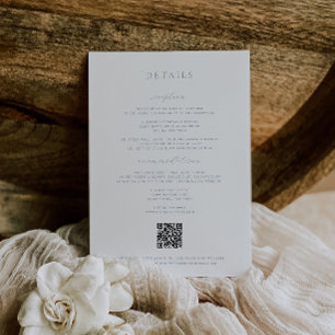 Tijdloze Vines Crest Dusty Blue Details Kaart