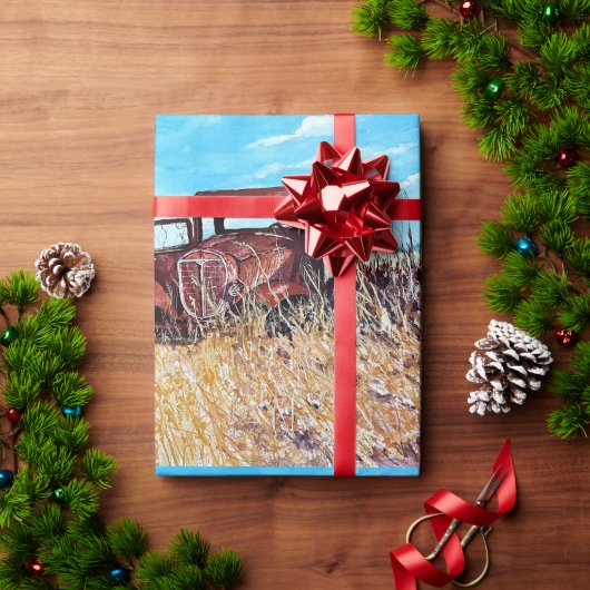 tijdloze vrachtwagen cadeaupapier (Feestdagen Geschenken)