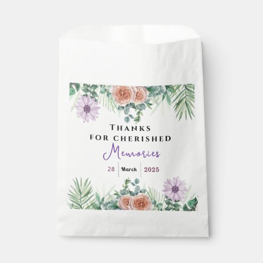 Tijdloze vriendschap bedankzakje (Voorkant)