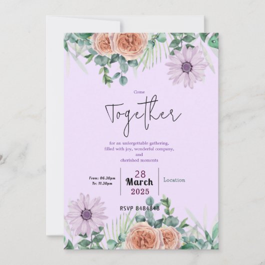 Tijdloze vriendschap kaart (Voorkant)