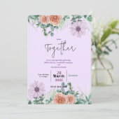 Tijdloze vriendschap kaart (Staand voorkant)