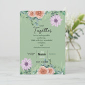 Tijdloze vriendschap kaart (Staand voorkant)