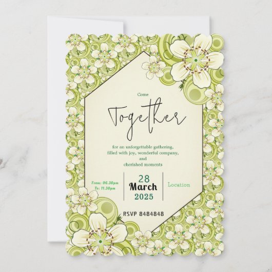 Tijdloze vriendschap met liefde kaart (Voorkant)