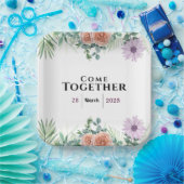 Tijdloze vriendschap papieren bordje (Feest)