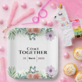 Tijdloze vriendschap papieren bordje (Feest)