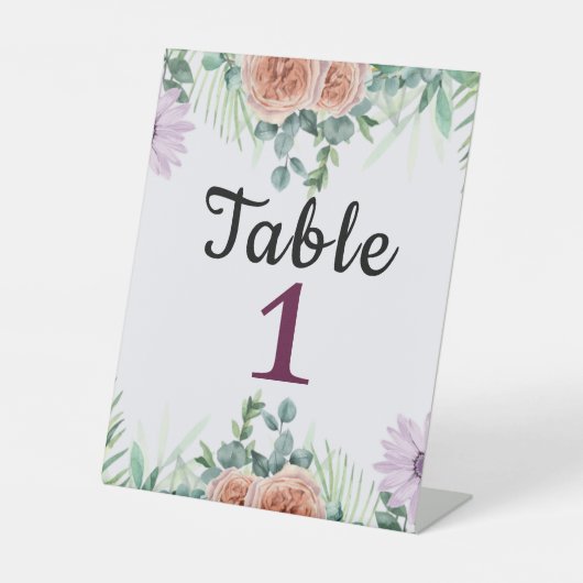 Tijdloze vriendschap reclamebord met voetstuk (Voorkant)