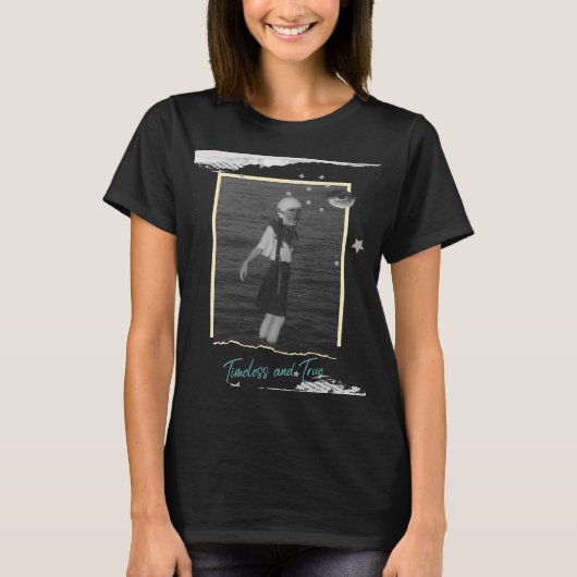 Tijdloze & ware Vintage T-shirt (Voorkant)