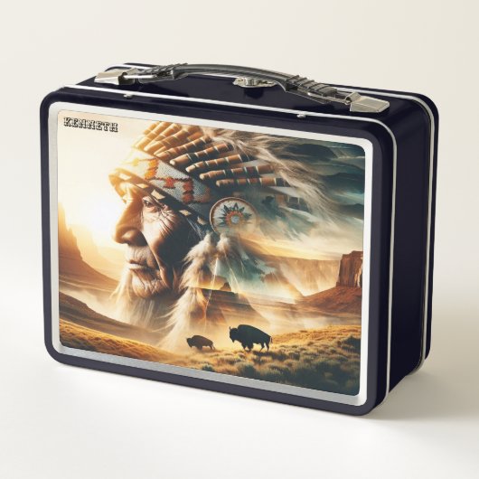 Tijdloze Warrior Sunset (Achterkant)