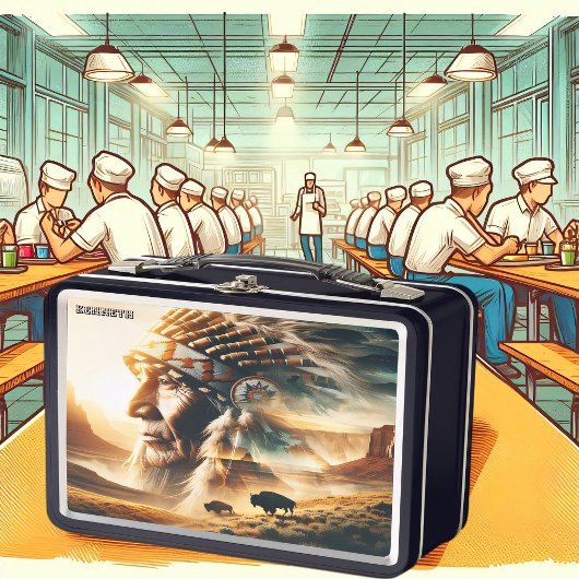 Tijdloze Warrior Sunset