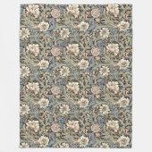 Tijdloze William Morris Classic Floral Patterns Fleece Deken (Voorkant)