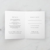 Tijdloze Zwarte en Witte Elegante Bruiloft (Binnen)
