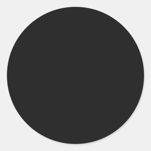 Tijdloze zwarte  Stickers (Voorkant)