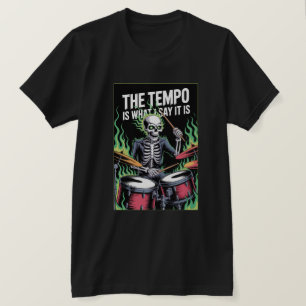Tijdmaat Is Wat Ik Zeg Drummer T-shirt