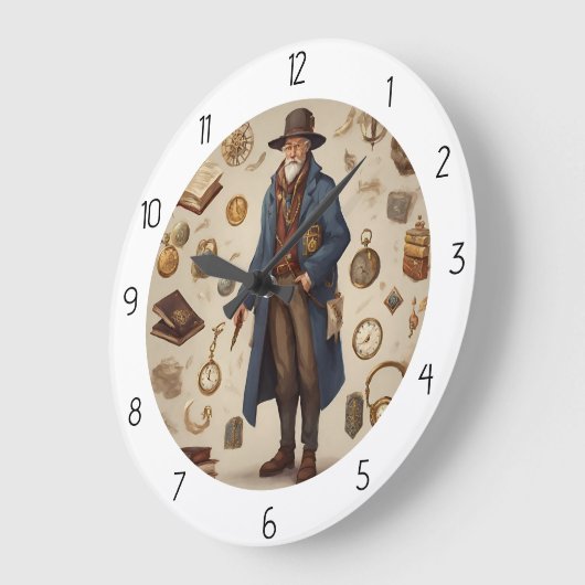 TIJDMACHINE GROTE KLOK (Hoek)