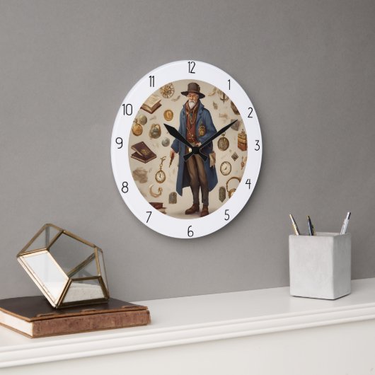 TIJDMACHINE GROTE KLOK (Kantoor)