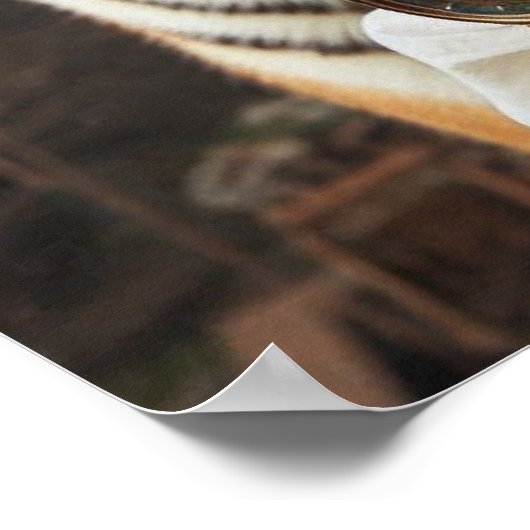 Tijdmachine Jong Meisje en Tijger 80-2 Poster (Hoek)