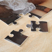 Tijdmachine Jong Meisje en Tijger 80-2 Poster Legpuzzel (Zijkant)