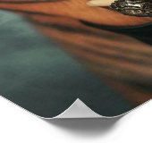 Tijdmachine Jonge Meisje en Tijger 80-1 Poster (Hoek)