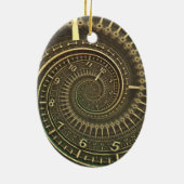 tijdmachine keramisch ornament (Achterkant)