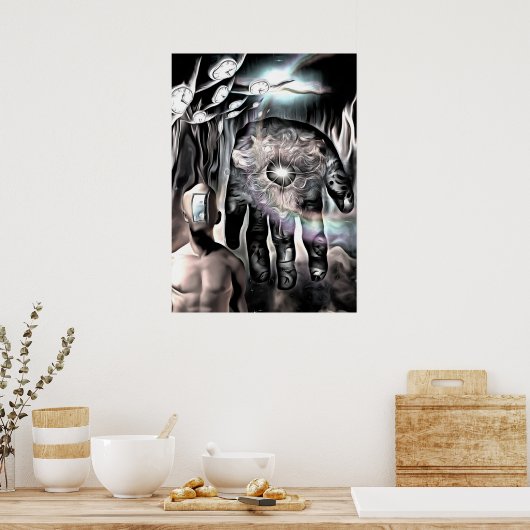 Tijdmachine Poster (Keuken)