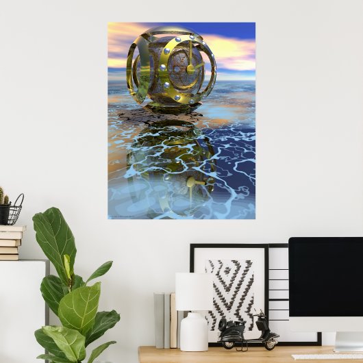 Tijdmachine Poster (Thuiskantoor)