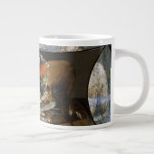 TIJDmachine REIS LONDEN 1347 ZWARTE DOOD Grote Koffiekop (Rechts)